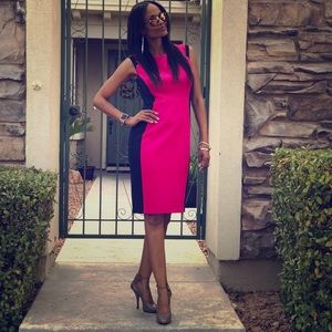 Pink and Navy- Femme and Fab!